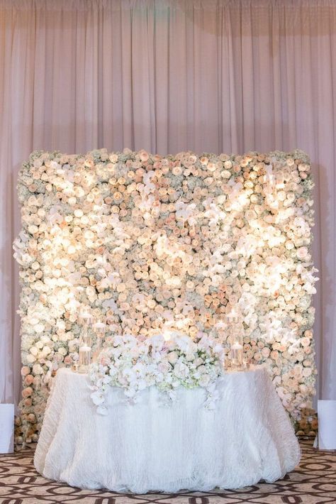 Ganesh Decoration, Beach Resort Wedding, Wedding Top Table, Monarch Beach Resort, Lush Wedding, Flower Wall Wedding, Flower Wall Backdrop, Floral Backdrop, Pink And White Flowers