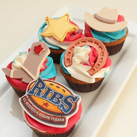 cupcakes vaqueros Muffin Cups, Cup Cakes, First Birthdays, Muffins, Cowboy, Cake, Birthday