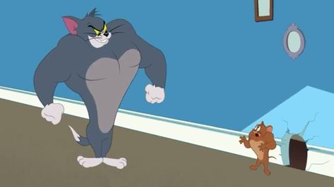 Tom And Jerry Show, Cat Gym, Gym Wallpaper, Tom Cat, Blue Moon Photography, Moon Photography, Dragon Ball Wallpapers, Tom And Jerry, Cartoon Network