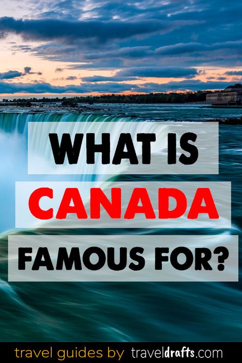 Niagara Falls, Maple Syrup and Ice Hockey are some of the most famous things about Canada. But, besides these, what is Canada famous for? Canada Beautiful Places, Beautiful Places In Canada, Things To Do In Canada, Places In Canada, About Canada, Canada Travel Guide, Canadian Travel, Canada Road Trip, Destination Ideas