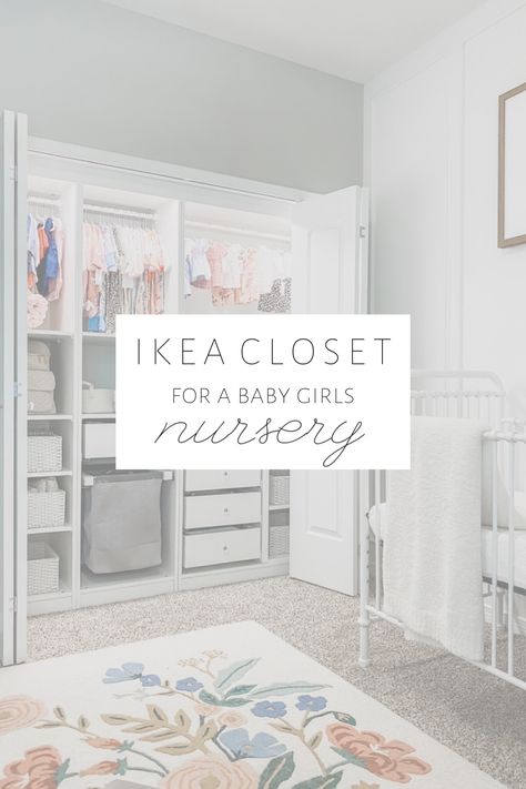 Ikea Nursery Closet Organization, Pax Nursery Closet, Ikea Pax Nursery Closet, Ikea Pax Nursery, Kids Ikea Closet, Ikea Pax Kids Closet, Ikea Pax Baby Closet, Ikea Nursery Closet, Pax Nursery