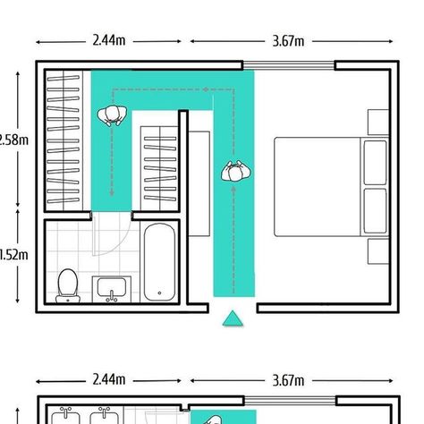 All About Art And Architecture on Instagram: "All dimensions that you need for residential design you can get them from our latest E-Book available in English and Spanish (link in bio)! Swipe left, Which info is most useful for you? These illustrations are from “Arquigraphi - Guide to Architecture and interior design” Now available through the link in bio. Get yours now before the prices goes up ⬆️! - This book is created for students of architecture, interior designers, Architects, contractor Bedroom Layout Design, 20x30 House Plans, Small Home Plan, Bungalow Floor Plans, Interior Design Plan, A Frame House Plans, Interior Design Guide, Bedroom Wall Paint, Bedroom Floor Plans