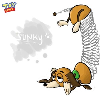 Slinky Dog Tattoo, Slinky Drawing, Slinky Tattoo, Toy Story Drawings, Slinky Dog Toy Story, Toy Story Art, Toy Story Slinky Dog, Toy Story Slinky, Slinky Toy