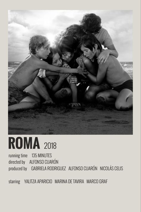 Roma Movie Poster, Roma Movie, Roma Film, Alt Posters, Iconic Movie Posters, Film Posters Minimalist, Polaroid Poster, Minimalist Movie Poster, Movie Poster Wall