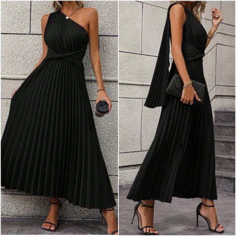 Formal Wedding Guest Dress Winter Black Tie, Black Tie Wedding Guest Dress Winter Classy, Black Winter Wedding Guest Dress, Formal Dress For Wedding Guest Classy, Black Wedding Guest Dress Fall, All Black Wedding Guest Attire, Black Formal Wedding Guest Dress, Formal Wedding Guest Dress Summer Classy, Formal Winter Wedding Guest Dress