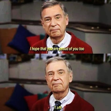 Mister Roger's final words on his last episode. Mr Rodgers, Mr Rogers Quote, Goodbye Message, Most Inspiring Quotes, Mister Rogers Neighborhood, Mister Rogers, Fred Rogers, Emotional Scene, Mr Rogers