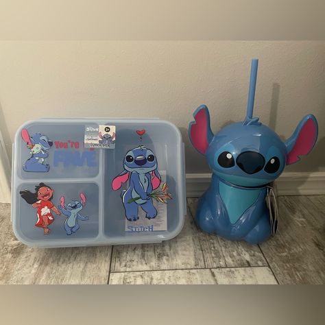 Stitch Merch, Stitch Lunch, Stitch Water Bottle, Lilo And Stitch Toys, Stitch Merchandise, Stitch Things, Stitch Gifts, Stitch Kitchen, Lilo And Stitch Characters