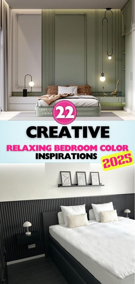 Discover bedroom color ideas that promote relaxation and restfulness. These soothing color schemes are perfect for making your bedroom feel like a cozy haven. Room Color Ideas Bedroom Paint Inspiration Interior Design, Bedroom Color Inspirations, Relaxing Bedroom Colors, Room Color Ideas Bedroom, Bedroom Color Ideas, Best Bedroom Colors, Peaceful Vibes, Best Bedroom, Relaxing Bedroom