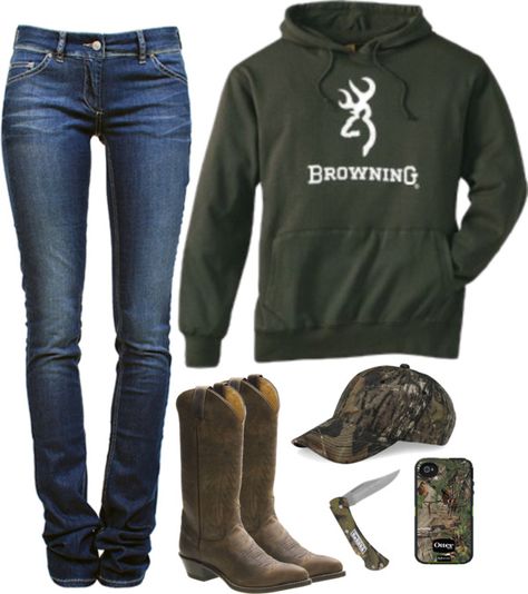 "Bonfire" by redneckprincess26 ❤ liked on Polyvore Hunting Camp, Country Style Outfits, Cute Country Outfits, Looks Country, Country Girls Outfits, Estilo Country, Country Girl Style, Boating Outfit, Country Fashion