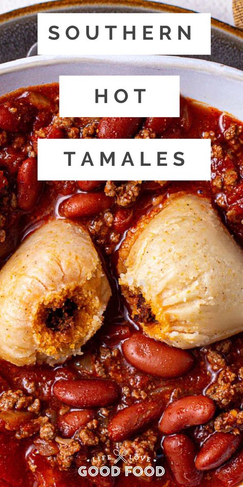 These Southern-Style Hot Tamales are packed with delicious Mexican-inspired flavors using just a few commonly-found ingredients. While this recipe will take some time to throw together, it is worth the effort! Hot Tamales Recipe Southern, Hot Tamales Recipe, Tamales Recipe, Hispanic Dishes, Hot Tamale, African Dessert, Tamale Recipe, Easy Grilling, Hot Tamales