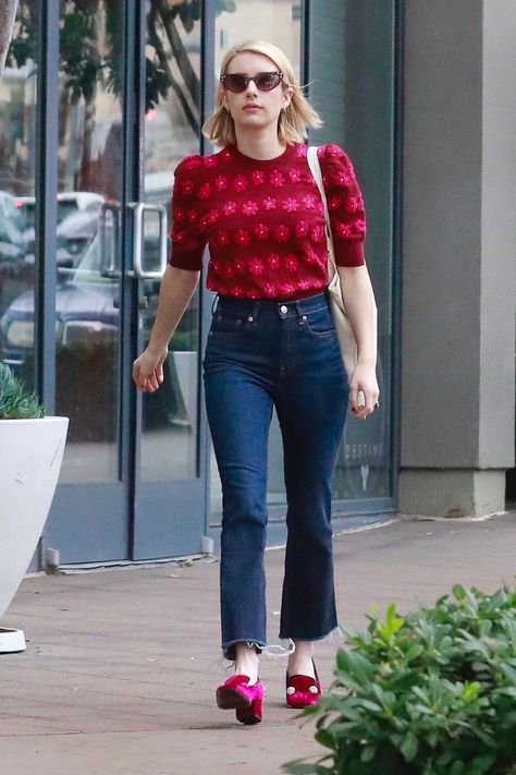 Gamine Outfits, Emma Roberts Style, Flamboyant Gamine, Gamine Style, Celebrity Style Inspiration, Spring Work Outfits, Queen Fashion, Emma Roberts, Celebrity Street Style