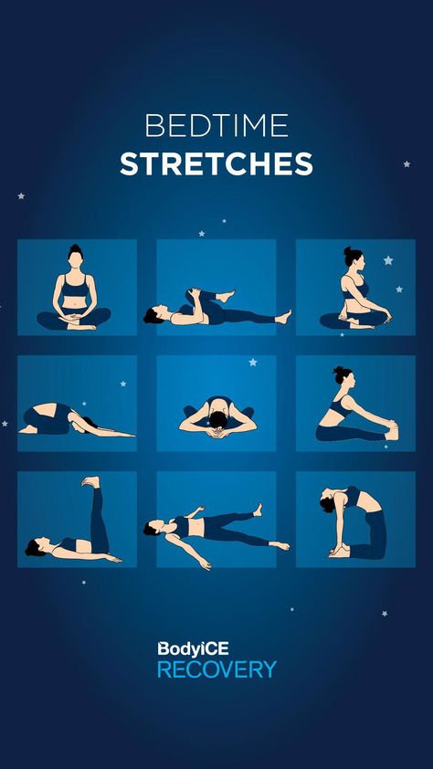 Bedtime Yoga Stretches, Stretches To Help Sleep, Night Flexibility Stretches, Yoga Routine Night, Bedtime Workout Routine, Yoga For Night Time Sleep, Night Routine Stretching, Quick Stretch Routine Before Bed, Morning And Night Yoga Routine