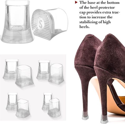 Sibba Heel Protectors Sole for Shoes Rubber Covers Cushions Cups Repair Kit Bottom Heels Clip Quick Fix Boot Replacement Cap to Weddings Outdoor Garden Party 4 Sizes XS,S,M,L (8 Pairs Multi-color) : Amazon.co.uk: Everything Else Outdoor Garden Party, Weddings Outdoor, Heel Protector, Outdoor Garden, Garden Party, Outdoor Wedding, Multi Color, Shoe Bag, Repair