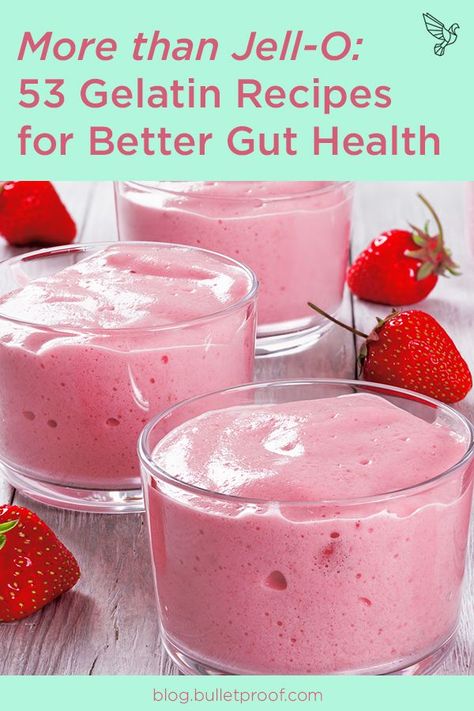 Use gelatin for everything from breads to pies -- these keto and paleo gelatin recipes will show you how, while packing every bite with gut-healing protein. Homemade Jello, Better Gut Health, Gelatin Recipes, Gut Healing Recipes, Beef Gelatin, Baking Powder Uses, Gelatin Dessert, Jello Desserts, Gut Health Recipes