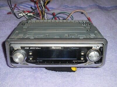 Vintage 2004 Pioneer Premier DEH-P660 in Dash Car Stereo Pioneer Car Stereo, Car Audio Shops, Car Stereo Speakers, Bluetooth Car Stereo, Car Max, Stereo Systems, Car Speakers, Stereo Speakers, Car Stereo