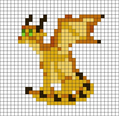 Wings Of Fire Pixel Art, Wings Of Fire Perler Beads, Pokemon Kandi Pattern, Dragon Perler Bead Patterns, Sunny Wings Of Fire, Origami Návody, Strawberry Drawing, Kandi Cuffs, Old School Toys