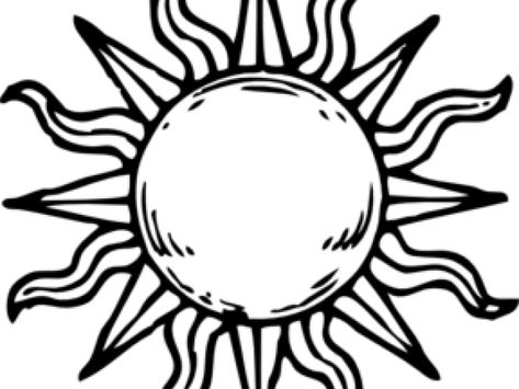 Beach black and white clip art and white sun clipart jpg - Clipartix Simple Sun Tattoo, Sun Tattoo Designs, Pola Tato, Sun Drawing, Sun Tattoos, Drawing Clipart, Sun Tattoo, Sun Art, Tattoo Outline