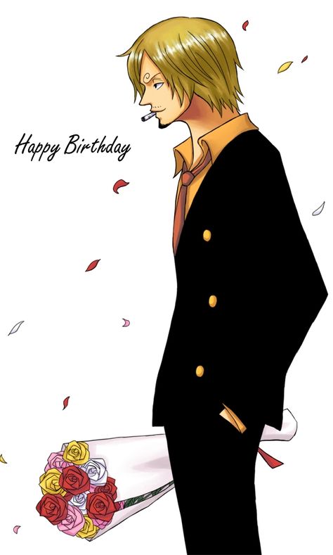 Happy Birthday Sanji (2 March) Black Leg Sanji, Luffy D Monkey, Sanji X Nami, Sanji Zoro, One Piece Sanji, Sanji Vinsmoke, Vinsmoke Sanji, Crush Pics, Portgas D Ace