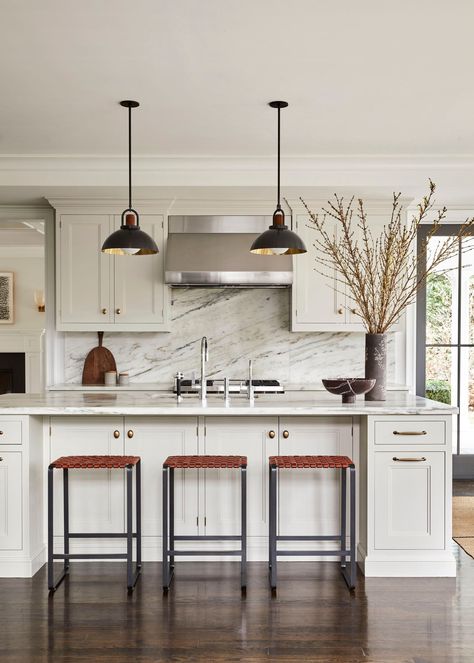 white kitchen Revere Pewter Paint, Perfect Grey Paint Color, Calming Paint Colors, Best Gray Paint, Best Gray Paint Color, Revere Pewter Benjamin Moore, Kitchen Cabinet Inspiration, Paint Color Inspiration, Revere Pewter