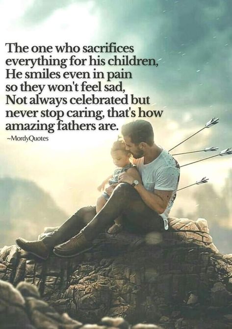 The one who sacrifices everything for his children, He smiles even in pain so they won't feel sad, not always celebrated but never stop caring, that's how amazing fathers are. #mordyquotes #happyfathersday #fathersday #fathersdayquotes #father #lovequotes #beautifulquotes #sacrificequotes #quoteoftheday #lifequotes #lifelessons #truequotes Fathers Sacrifice Quotes, Fathers Sacrifice, Father Sacrifice, Sacrifice For Love, Dad Quotes From Son, Sacrifice Quotes, Father Love Quotes, Loving Father, Stop Caring