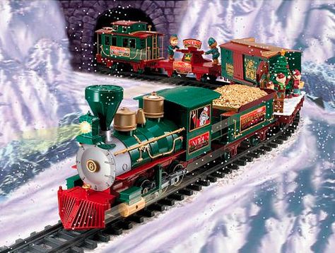 North Pole Express Christmas Train Set Train Under Christmas Tree, Christmas Tree Train Set, Christmas Classroom Treats, Christmas Tree Train, Christmas Train Set, Christmas Express, North Pole Express, Holiday Train, Toy Trains Set