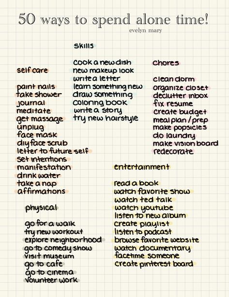 Letter To Future Self, Diy Face Scrub, Diy Laundry, Alone Time, Doing Laundry, Draw Something, Ted Talks, Take A Nap, Face Scrub