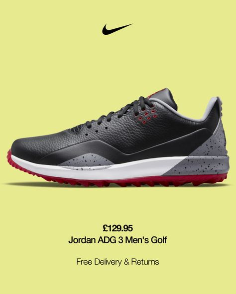 Best Golf Shoes, Jordan Golf, Nike Looks, Golf Shoe, Black Cement, Golf Shoes Mens, Shoe Nike, Golf Sport, Nike Store