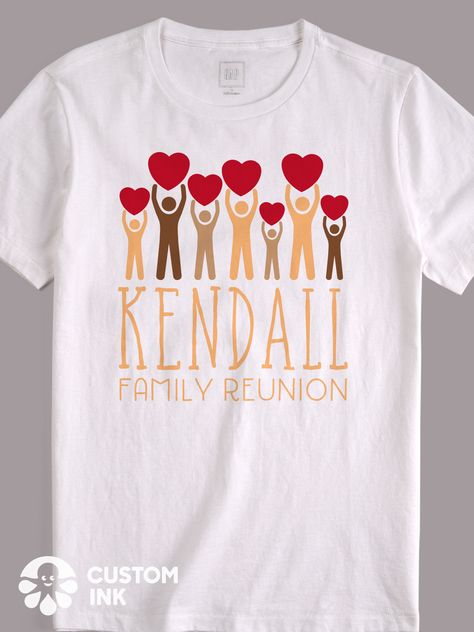 Great design idea for custom family reunion t-shirts, shirts, tees, tank tops, bags, and more Tshirt Reunion Design, Family Reunion Logo Ideas Shirt Designs, Family Reunion Tshirt Design Shirt Ideas, Family Day Tshirt Design Ideas, Family Reunion Tshirt Design, Reunion Tshirt Design, Family Reunion Logo, Reunion Familiar, Family Reunion Tshirts