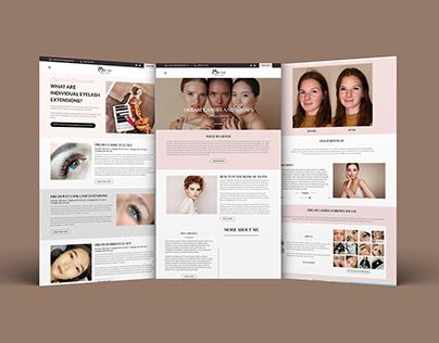 Check out new work on my @Behance profile: "Lash & Facial Therapy Website" http://be.net/gallery/207744839/Lash-Facial-Therapy-Website Lash Therapy, Model Website, Fashion Web Design, Therapy Website, Facial Therapy, Fitness Website, Lashes Beauty, Freelancing Jobs, Design Fashion