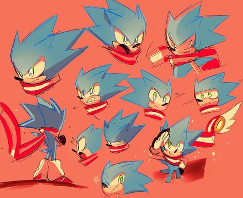 Sonic Skyline, Sonic Ocs, Sonic Mania, Hedgehog Movie, Classic Sonic, Sonic Fan Characters, Sonic Franchise, Blue Hedgehog, Sonic And Shadow