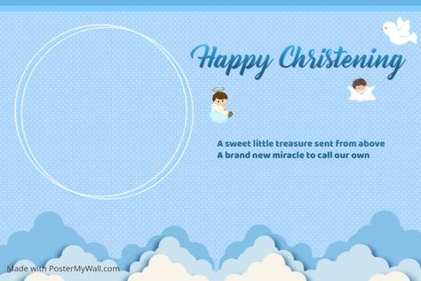 Christening Background For Boy, Baptismal Tarpaulin Layout, Welcome To Christian World Tarpaulin, Christening Background, Baptism Background, Birthday Tarpaulin, Birthday Tarpaulin Design, Christening Invitations Boy, Tarpaulin Design