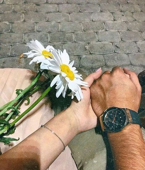 Holding Hands, Flowers