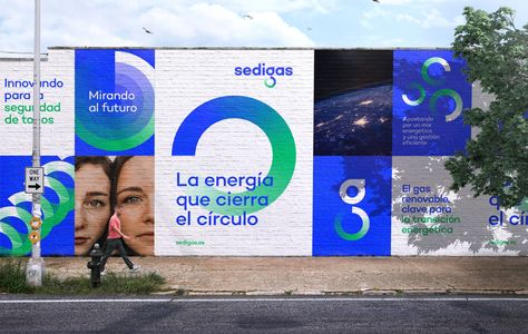 branding identity Gas enterprise company eco energy blue green Logo Design Rollup Design, Out Of Home Advertising, Gomez Palacio, Type Logo, Tech Branding, Conference Design, Energy Companies, Group Of Companies, Corporate Branding