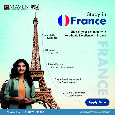 "🇫🇷 Unlock your potential and embrace academic excellence in France with Maven! 🎓✈️ Our expert consultants will guide you through the process, ensuring a seamless study abroad experience. #StudyInFrance #AcademicExcellence #MavenAbroad #UnlockYourPotential"
Get in touch with us for expert counselling
at +91 89711 38370 or visit
www.mavenconsultingservices.com
For more information regarding Study Abroad. Study Abroad Content Ideas, Study Abroad Social Media Post, Wedding Resort, Church Poster Design, First Birthday Party Decorations, Academic Excellence, Communication Networks, Church Poster, Wallpapers Android