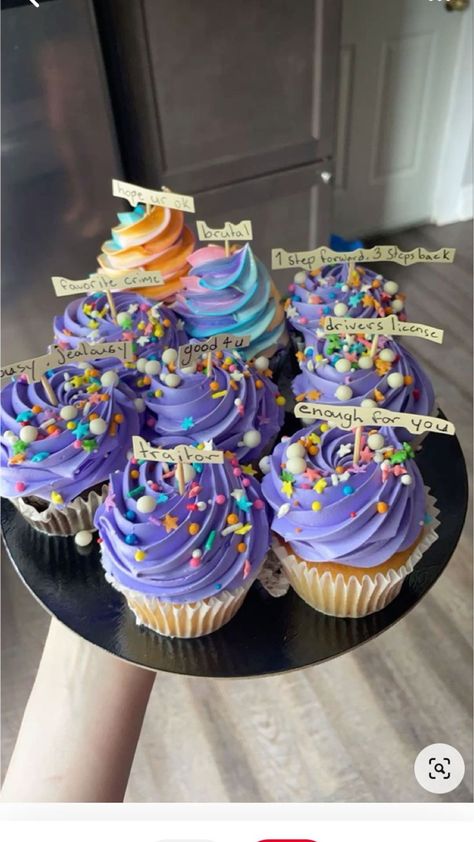 Olivia Rodrigo Recipes, Olivia Rodrigo Cupcakes, Sour Themed Birthday Olivia Rodrigo, Guts Cake Olivia Rodrigo, Olivia Rodrigo Cookies, Olivia Rodrigo Cake Ideas, Olivia Rodrigo Cakes Ideas, Olivia Rodrigo Cakes Birthday, Olivia Rodrigo Birthday Party Theme