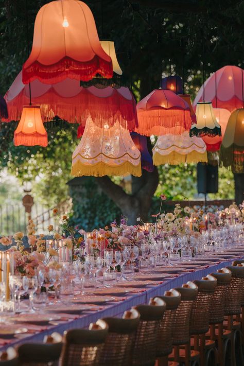 WEDDINGS Maximalist Wedding Decor, Surrealism Wedding, Maximalism Wedding, Vintage Eclectic Wedding, Eccentric Wedding, Diy Birthday Party Decorations, Maximalist Wedding, Wedding Ceremony Setup, Carnival Wedding