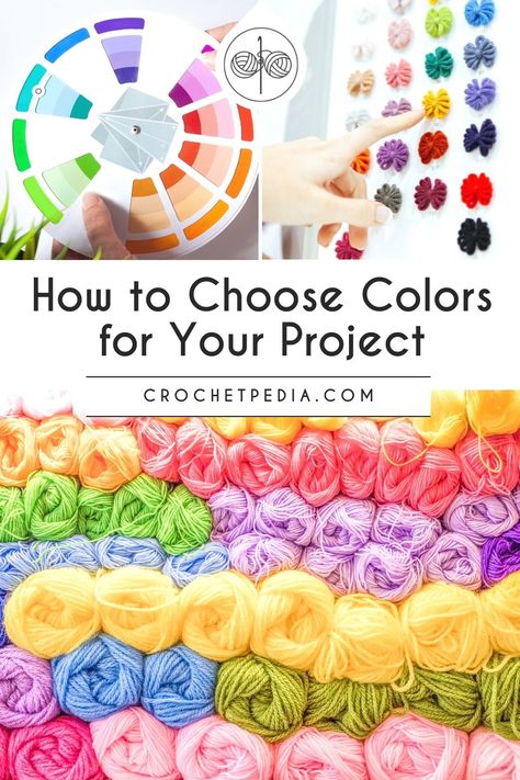 How to Choose The Best Colors for Your Crochet Project | Crochetpedia Color Combination For Crochet, Yarn Pallet Color Combinations, Crochet Blanket Color Schemes Colour Combinations, Good Colour Combos, Afghan Color Schemes, Blanket Colour Combinations, Crochet Yarn Color Combinations, Crochet Colour Palettes, Colors That Look Good Together