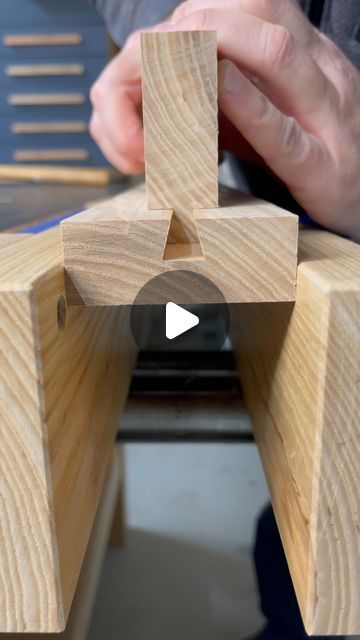 Aaron Bebeau on Instagram: "Practicing some sliding dovetails." Sliding Dovetail, Wooden Patios, Woodworking Table, December 8, Wood Pieces, Wooden Diy, Vintage Wood, Woodworking, Wood