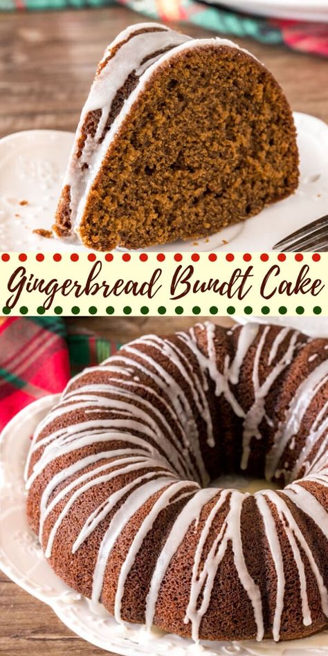 Easy Holiday Desserts Christmas, Gingerbread Bundt Cake, Holiday Desserts Thanksgiving, Jul Kaka, Gingerbread Dessert, Gingerbread Cake Recipe, Holiday Desserts Christmas, Easy Holiday Desserts, Tiramisu Dessert