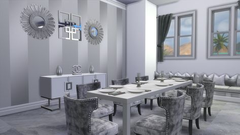 Sims 4 Dining Cc, Sims4 Dining Room, Sims 4 Cc Furniture Dining Room, Sims 4 Cc Furniture Patreon Dining Room, Platinum Luxe Sims Cc, Sims 4 Cc Dining Table Patreon, Sims 4 Dining Room, Sims 4 Cc Dining Table, Sims 4cc Dining Room