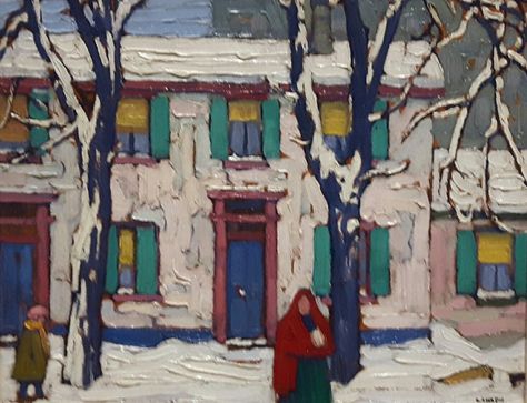 Lawren Harris Paintings from the Ward early 1920s Toronto. Idea of North, AGO. Group Of Seven Artists, Group Of Seven Paintings, Lawren Harris, Fine Art Portrait Photography, Canadian Painters, Group Of Seven, Painting Snow, Fine Art Portraits, Canadian Art