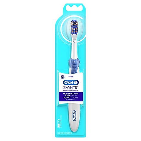 Shop Oral-B 3D White Battery Powered Toothbrush - Each from Vons. Browse our wide selection of Toothbrush Powered for Delivery or Drive Up & Go to pick up at the store! Crest 3d White Toothpaste, Crest 3d White, Mouth Rinse, Power Toothbrush, Sikat Gigi, Gum Care, Gum Health, Whisks, Whitening Kit