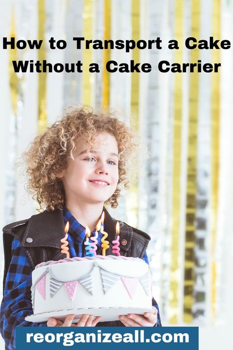 Whichever the reason, there are several ways you could transport a cake without a carrier. Wondering how? This post highlights some of the most practical methods to help you deliver your cake. Cake Carrier, Kitchen Organizer, Bundt Cake, Cake Decorating, Highlights, Cake