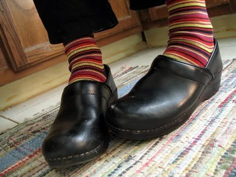 What to wear while cooking. Most chefs agree these are the best. #kitchenshoes #giftsforcooks Dansko Clogs Outfit, Clogs With Socks Outfit, Kitchen Shoes, Chef Shoes, Clogs Outfit, Weekend Cooking, Dansko Clogs, Clogs And Mules, Sock Outfits