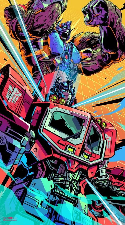 Primal Transformers, Transformers Comic Art, Ironhide Transformers, Transformers Poster, Optimus Primal, Optimus Prime Art, Optimus Prime Wallpaper, Dragon Wallpaper Iphone, Transformers Cybertron