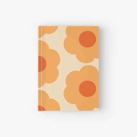 Get my art printed on awesome products. Support me at Redbubble #RBandME: https://www.redbubble.com/i/notebook/Egg-Flower-Sunset-Orange-by-aaalou/54141734.RXH2R?asc=u Eggs Flowers, Cover Style, Notebook Cover, Hardcover Journals, Brighten Your Day, Journal Notebook, Independent Artist, Notebook, Orange