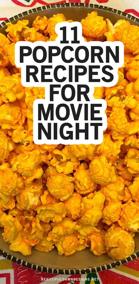 Different Popcorn Flavors, Popcorn Flavours Recipes, Hot And Spicy Popcorn, Tv Snacks Movie Nights, Popcorn Dipping Sauce, Popcorn Topping Recipes, Different Popcorn Recipes, Diy Cheddar Popcorn, How To Make Microwave Popcorn Better