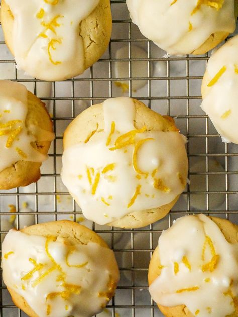 Olive Oil Baking Recipes, Lemon Olive Oil Cookies, Lemon Drizzle Cookies, Oil Cookies Recipes, Cookies With Oil Instead Of Butter, Oil Baking Recipes, Cookies Made With Oil, Cookies With Olive Oil, Olive Oil Cookie Recipe