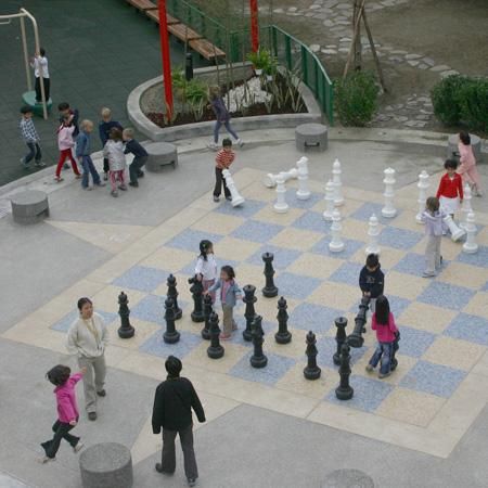 Outdoor Chess Board, Outdoor Chess, Elementary School Ideas, Rec Center, Play Area Backyard, Playground Games, Architecture Homes, Park Designs, Public Realm