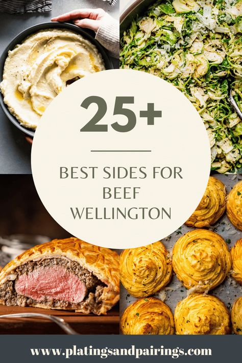 Wondering what to serve with Beef Wellington? Look no further! I’ve got you covered with this handy guide. So, you can find the perfect side dish to complete your spectacular beef dinner. Sides For Beef, Beef Wellington Sauce, Chicken Wellington, Pork Wellington, Christmas Beef, Individual Beef Wellington, Yogurt Making, Beef Wellington Recipe, Easy Mashed Potatoes